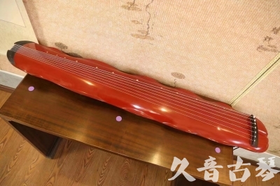 天津市●久音古琴  ●典藏系列 20230605 [红洒金蕉叶]（升级必选）