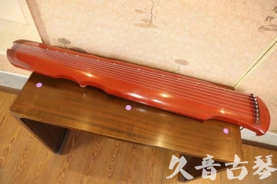 天津市●久音古琴  ●典藏系列  20230608[红洒金伏羲]