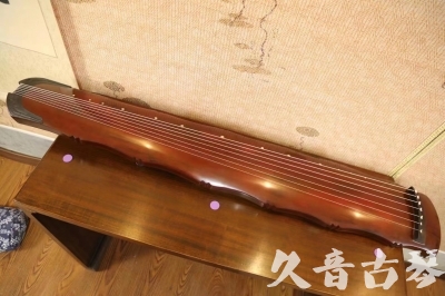 天津市●久音古琴  ●典藏系列 20230726 [红洒金竹节]