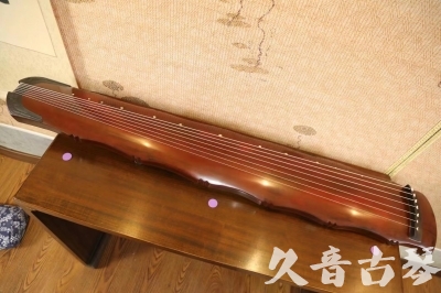 天津市●久音古琴  ●典藏系列 20230807 [红洒金竹节]
