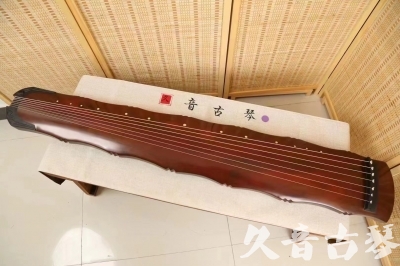 天津市●久音古琴  ●典藏系列  20240509[红洒金竹节]